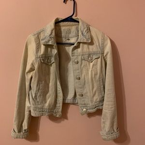 Wallflower size small distressed jean jacket